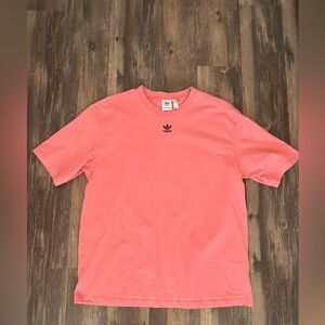 Adidas Men's Short Sleeve Tee in Coral